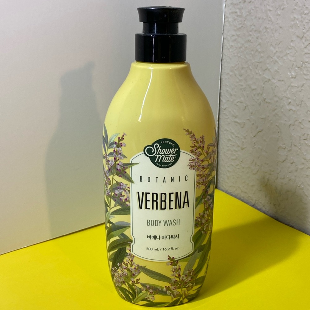 Aekyung Shower Mate Verbena Body Wash 16.9 oz